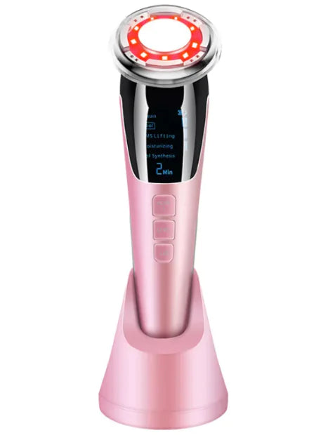 ThermaGlow™ Ansigtsmassage med Ion & Varmeterapi – Professionel Hudpleje Hjemme