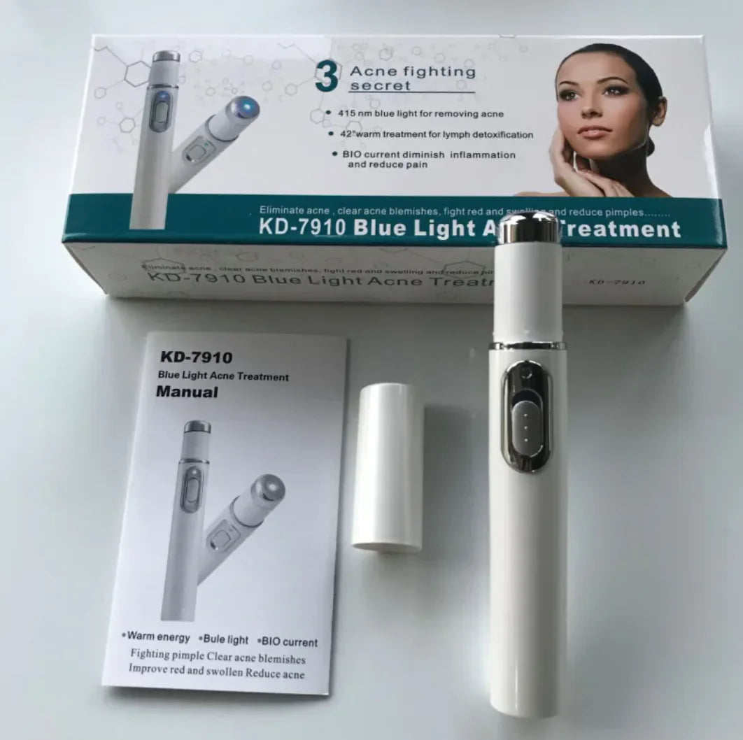 Blue Light Therapy Acne Pen – Effektiv mod uren hud
