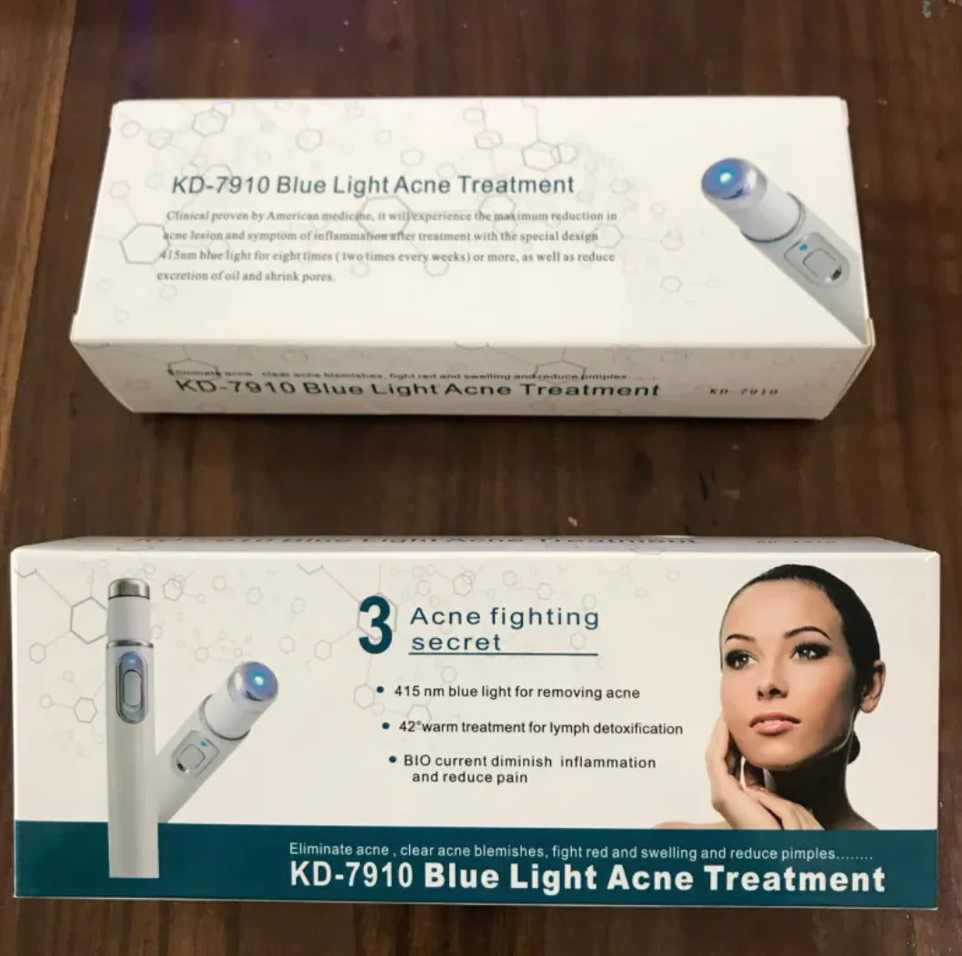 Blue Light Therapy Acne Pen – Effektiv mod uren hud
